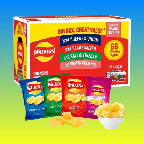 WIN A WALKERS VARIETY CLASSIC 66 PACK
